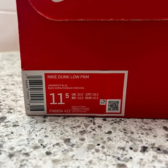Nike university blue dunks